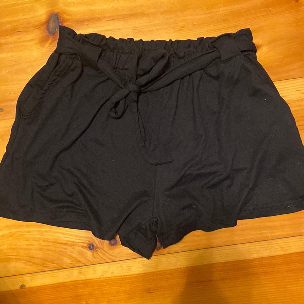 Black shorts